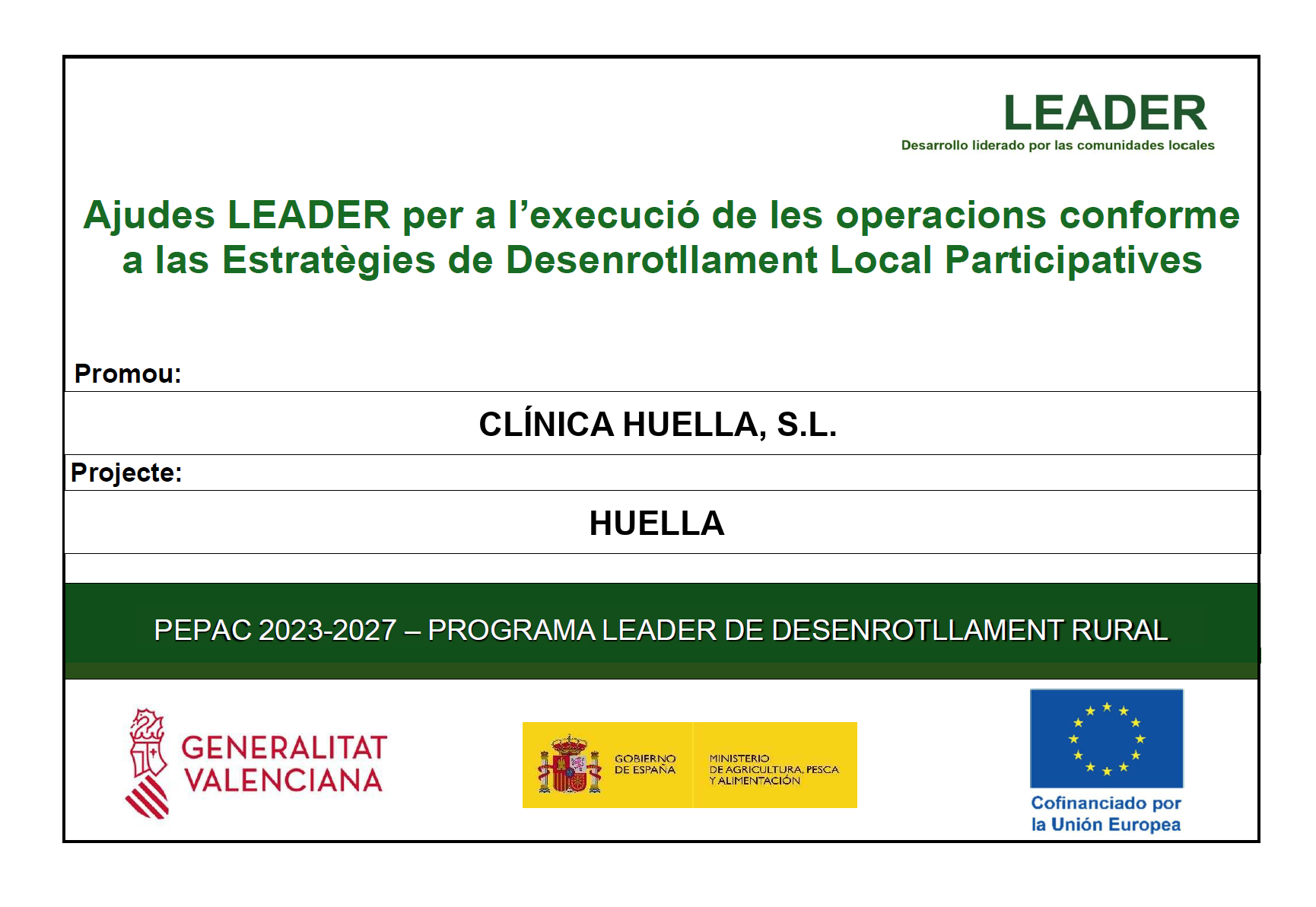 Plan Estratégico de la PAC 2023-2027